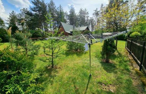 Chatka Baby Jagi - Domek z balią i kominkiem w lesie pośród jezior - Foto 17