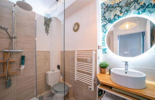 Le Cosy Perpignan Centre, 2 rooms, 2 bathrooms, free WIFI, free parking, lift, central, renovated, spacious - Foto 11