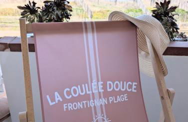 Studio Vue mer, Piscine, Wifi, Climatisation, Parking privé, Terrasse 1ère ligne - La Coulée Douce - Foto 6