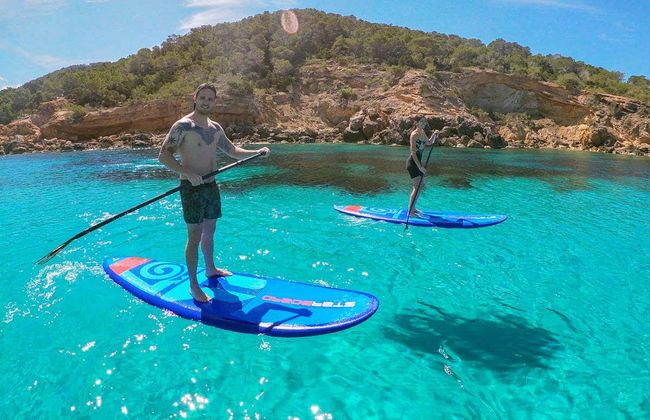 Paddle surf no norte de Ibiza - Foto 1