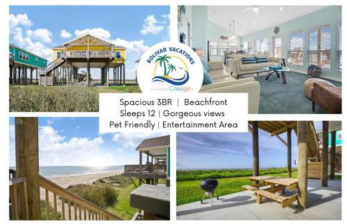 Splash Spacious 3BD 3bath Beachfront! Steps to Beach! - Photo 1