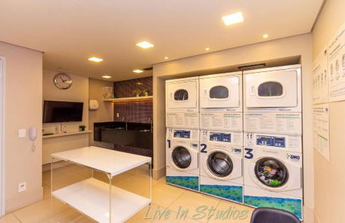 Studio a 100m Bosque, Centro e Cambuí- Home Office, Piscina, Sauna, Jacuzzi, Fitness - Foto 32