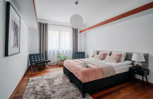 Mokotovia Premium Apart 100m2, garaż, winda, 5 łóżek, wanna z hydromasażem, prysznic, 2 toalety, f-VAT - Foto 31