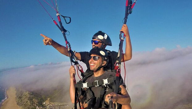 Paragliding Algarve Erfahrung - Foto 5, Sonnenuntergang