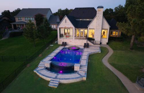 Cedar Creek Lake Villa Pool Hot Tub Dock Fishing Golf Dallas Sleeps 20 - Foto 8