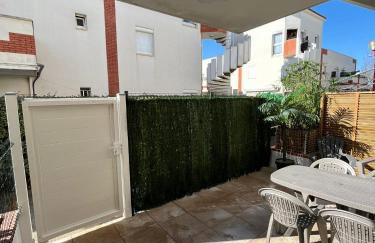Superbe T2 climatisé avec terrasse & piscine avec accès direct à la mer - Foto 31