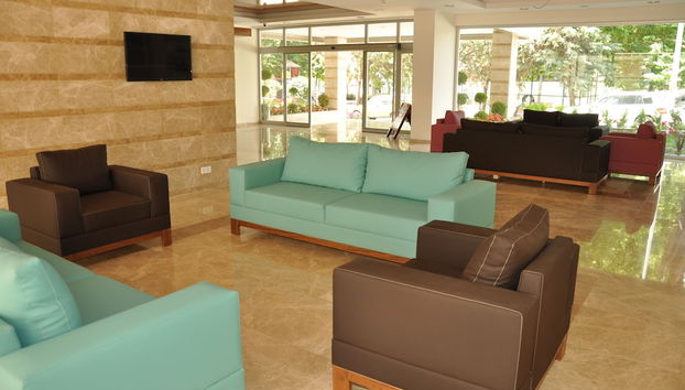 Sala de estar do lobby