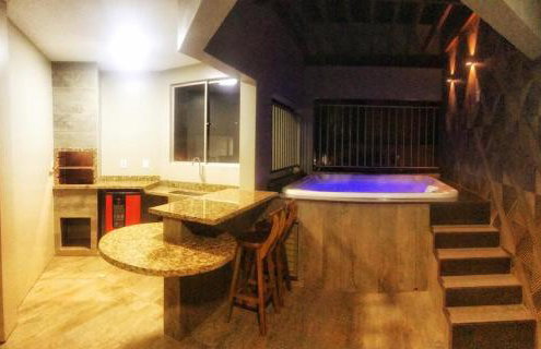 Paradise Temporada Cobertura 4 Quartos com Jacuzzi e Churrasqueira no Thermas Paradise - Rio Quente - Foto 16