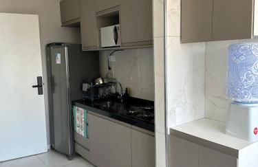 Apê Pé na Areia com Vista Mar Ar-condicionado & Garagem - Foto 8