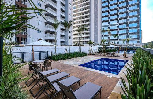 Apto 1 dorm guarulhos helbor patteo bosque maia 7 min aeroporto - Foto 20