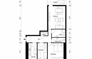 Fewos-Bremerhaven, Ferienwohnung "Lilie" in Geestland-Langen, ideal für Familien & Homeoffice - WLAN & kostenlose Fahrräder - 3 Zimmer, Balkon - nahe Bremerhaven - Foto 20