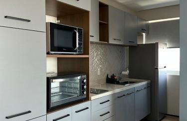 Studio moderno com vista incrível e garagem - Foto 38