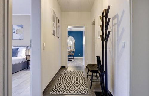 Zentrale Design Wohnung in Ufernähe - 105 qm - Parkplatz - Küche - Netflix - Foto 8