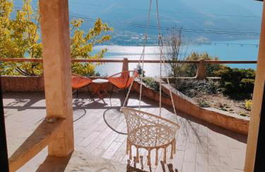 La Maison du Plongeoir 14 pers grande terrasse vue lac de Serre Ponçon - Foto 56