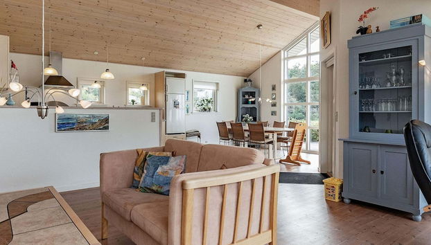 8 Person Holiday Home in Spottrup - Foto 3, Zona de estar
