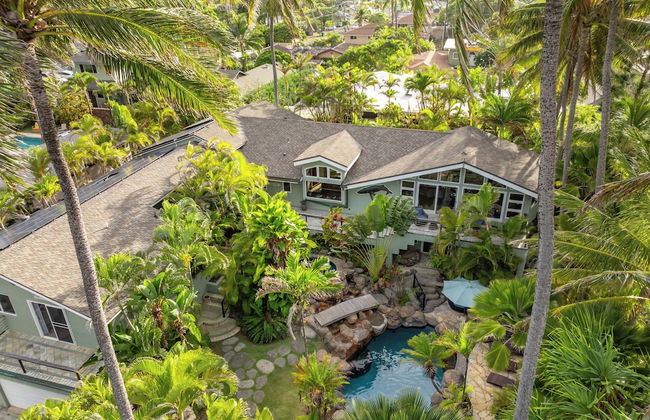 Palione Papalani by Avantstay New 64.5m Remodel Steps From Kailua Beach w/ Private Pool & Hot Tub - Foto $