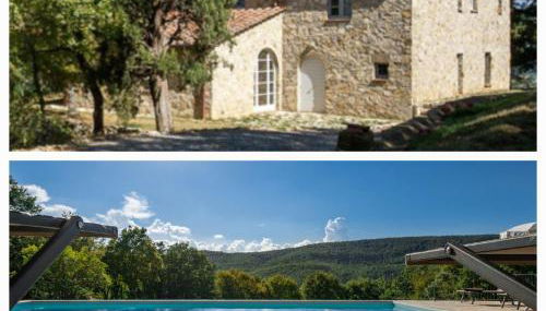 Villa Lucarella with pool, Air Con - San Casciano dei Bagni - Foto 1