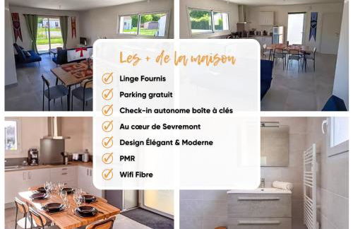 Maison 5-6 personnes -15 min du Parc - Parking -by R&G - Photo 7