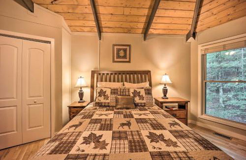 2 Mi to Skiing! Wooded Beech Mtn Retreat with Decks - Foto 50