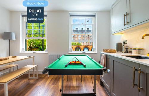 3BR Flat By Pulat Short Lets & Serviced Accommodation London With Pool Table, SmartTV & AC - Foto 31