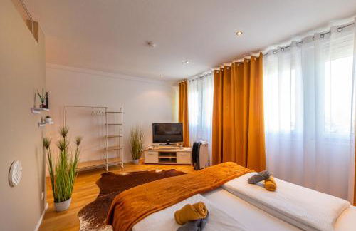 GREAT PLACE Penthouse Stuttgart Airport Messe Parkplatz Heimkino - Foto 7