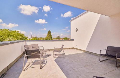 Neubau Luxus Penthouse - Netflix - BBQ - Foto 29