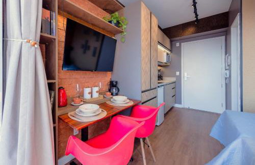 Estúdio charmoso com vaga e sacada a 50 metros do Metrô Luz - Foto 25