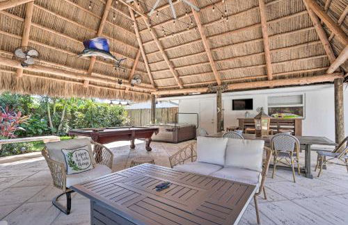Poolside Paradise with Tropical Hut in Palm Beach - Foto 25