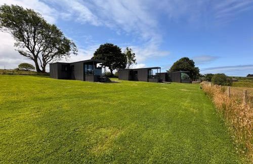 Luxury Glamping Pod sleeping 4 with 2 bedrooms and Private Hot Tub BBQ Ballycastle North Coast Pod 1 - Foto 53