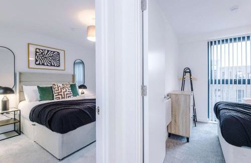 Modern 2BR Apartment w Secure Parking Salford - Foto 29