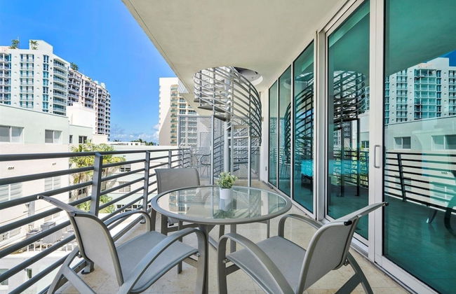 Penthouse Bahia Mar South Beach On Ocean Drive Miami Beach 1 Bedroom Home by RedAwning - Foto 33