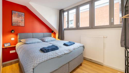Chez Arlette - CLIMATISATION - Neuf - Haut de Gamme - Tram - Proche centre-ville - Tout confort - Foto 5, towels, wardrobe