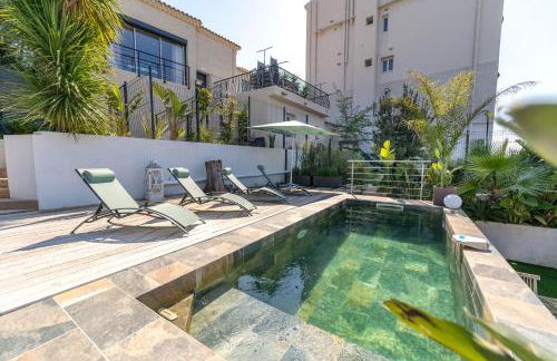 Magnifique appartement avec piscine et jardin - Foto 40