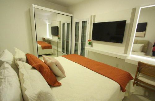 Apto22-Lindo -3 quartos- em Santos-SP com ar condicionado - Foto 32