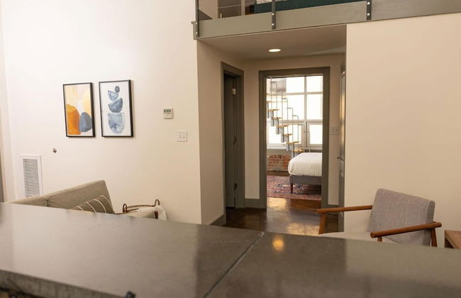 Historic 1 BR apt With Exposed Brick Loft Downtown - Foto 12