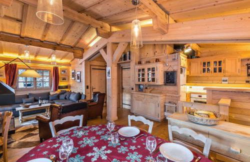 Chalet 4 chambres à Megève Mont d'Arbois - 10 pers, terrasse, parking - FR-1-453-10 - Photo 7