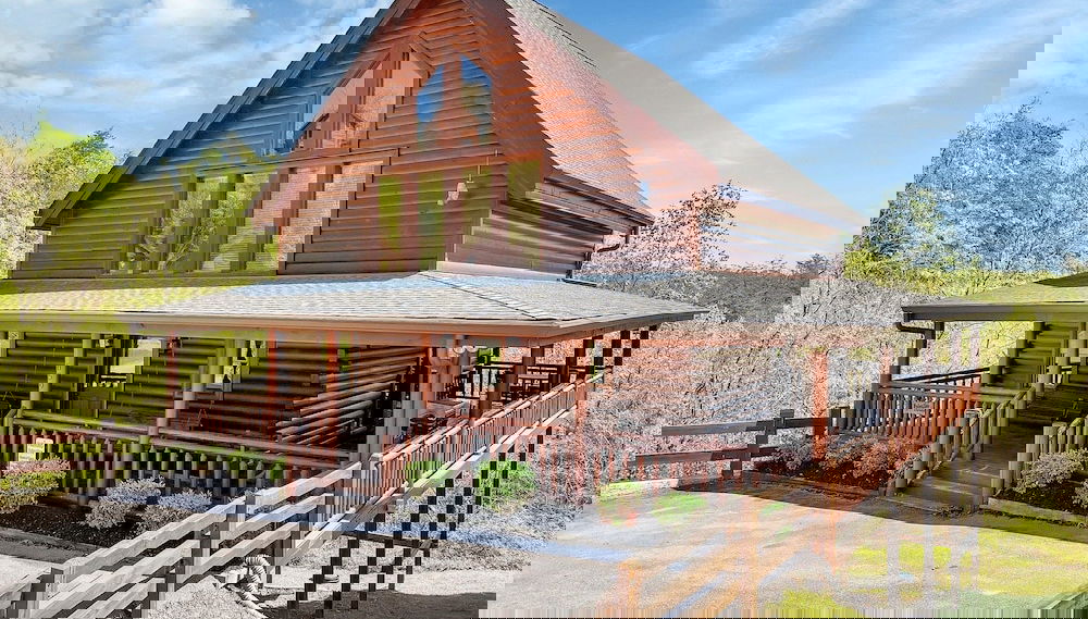 Ryder's View - Spacious 1 bedroom with GameRoom and Mountain Views! 1 Cabin by RedAwning - Foto 1, Imagen principal