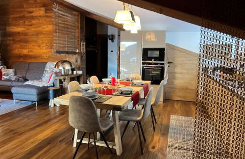 Penthouse l'Ourse Bleue - Sauna privatif - accès direct aux pistes - Foto 9