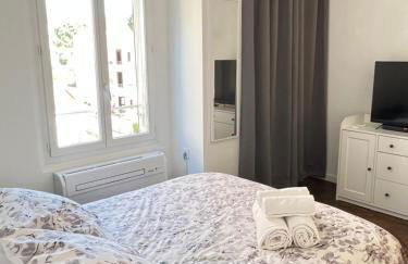 LOENA CANNES CENTRE - 2 pièces rénové - 4 personnes - proche croisette palais festival plage - internet gratuit - climatisation - non fumeur - Foto 19