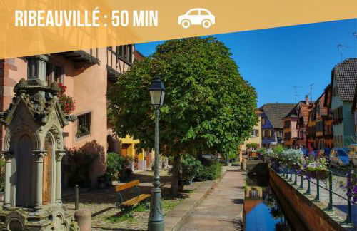 CathyVoyages - Ciel étoilé - Bord de Mer - Parking gratuit - Vidéoprojecteur - Lit rond - La Paillote Strasbourgeoise - Photo 57