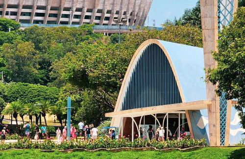 Flat orla da Pampulha próximo ao mineirão - Foto 42