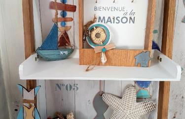 LES COQUILLAGES, 2 salles de bains, lits faits et tout à pied - Foto 18