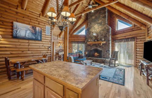 Overlook at Sleepy Creek -- Sleepy Creek Frontage, Secluded, Grill, Fire Pit, Deck, Family Friendly, Game Room, Fishing, Hammock, View, Fireplace - Foto 10