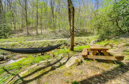 Spring Creekside Getaway at Whittier Cabin with Deck - Foto 24