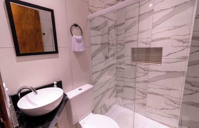 ESTUDIO MAR'BELLA 100M PRAIA, COM COZINHA E ESTACIONAMENTO - Foto 10