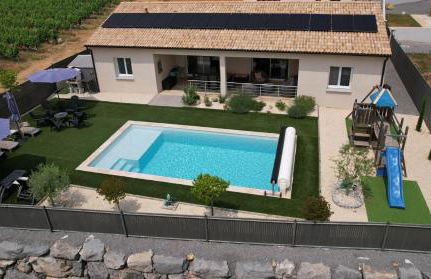 En Ardèche Villa de vacances l'Olympe climatisée avec sa piscine privée et chauffée - Foto 5