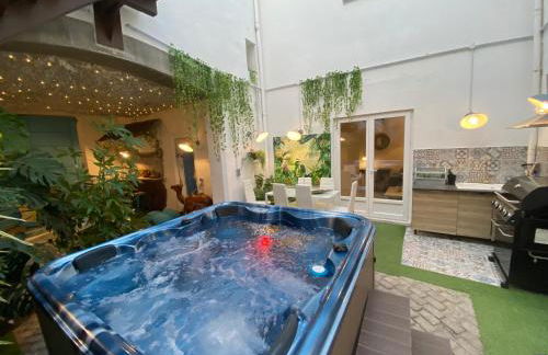 LE GITE DES TONTONS Maison de charme avec spa privé chauffé toute l'année - Foto 10