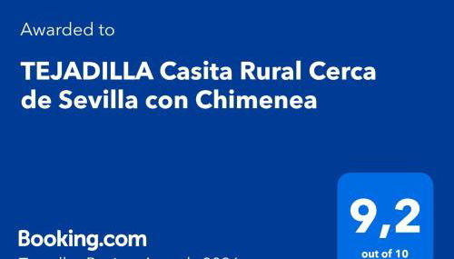 TEJADILLA Casita Rural Cerca de Sevilla con Chimenea - Foto 3