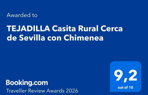 TEJADILLA Casita Rural Cerca de Sevilla con Chimenea - Foto 3