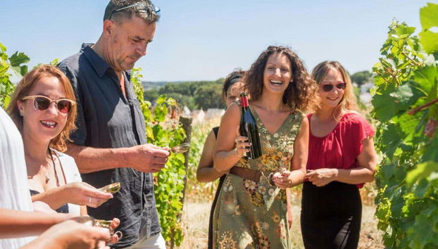 Desfrutando da experiência vitivinícola